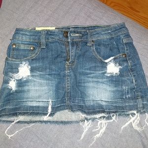 Jean skirt
